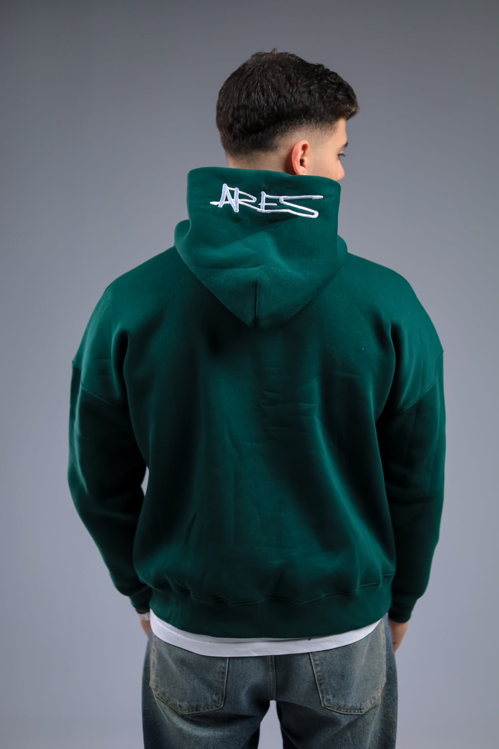 Dark green hoodie